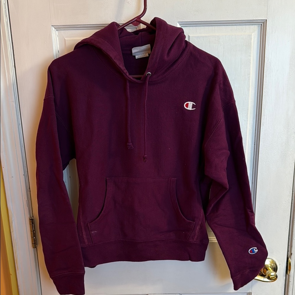 Champion Maroon Hoodie